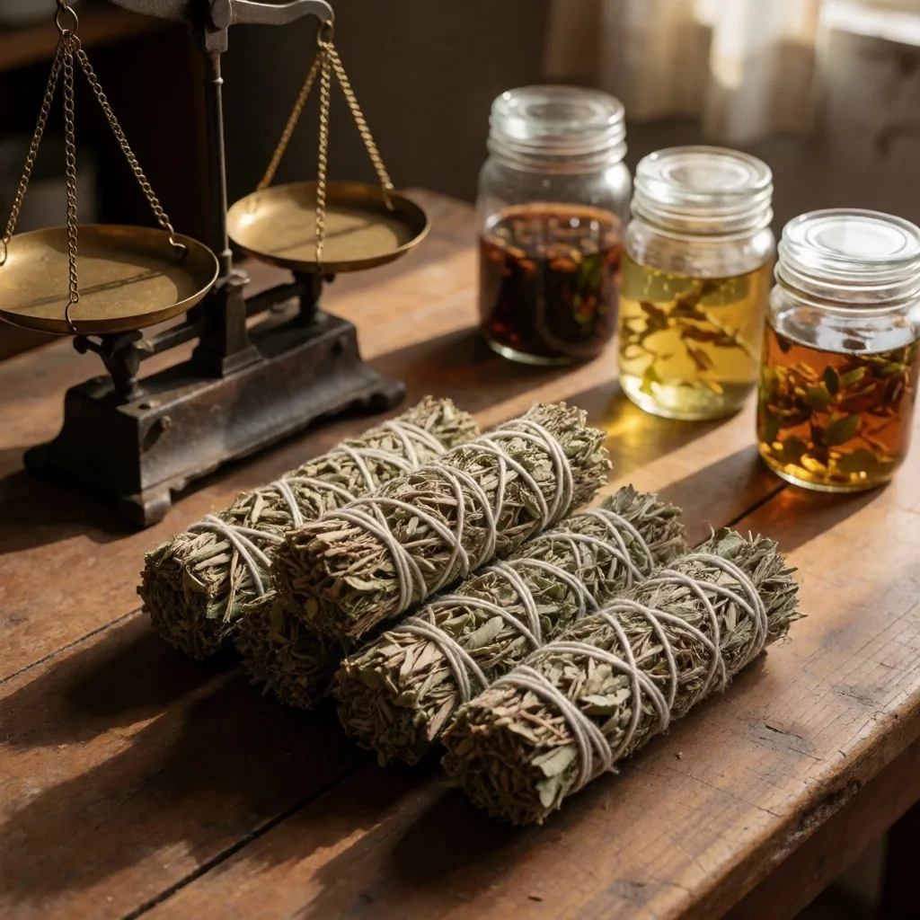 Botanical preparation workspace